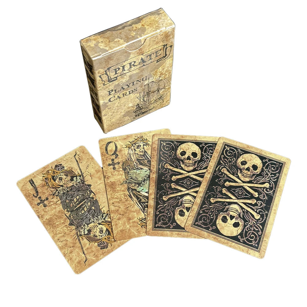 Cartes à Jouer Skull de Pirates Vintage Waterproof