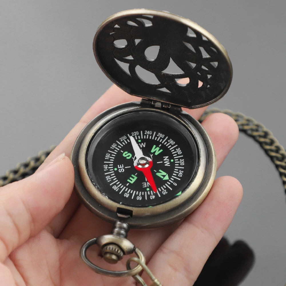 Montre de Poche Nautique Vintage avec Design Octopus