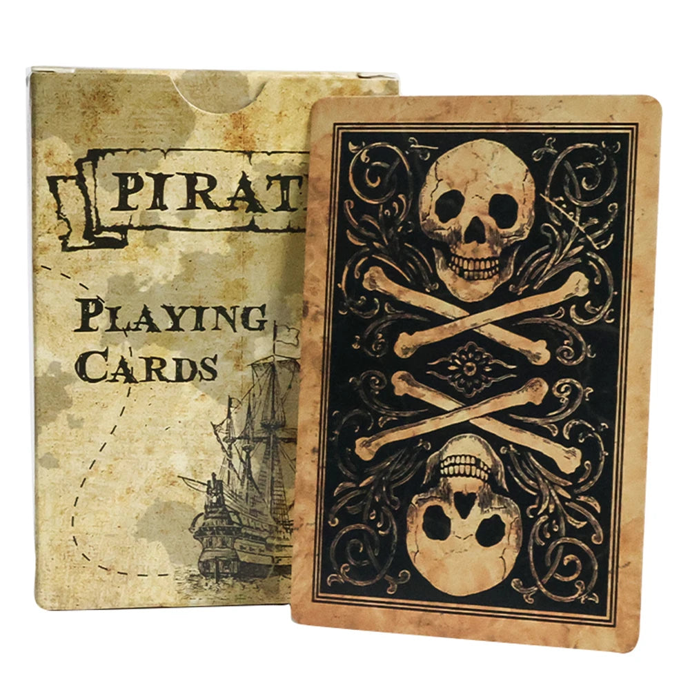 Cartes à Jouer Skull de Pirates Vintage Waterproof