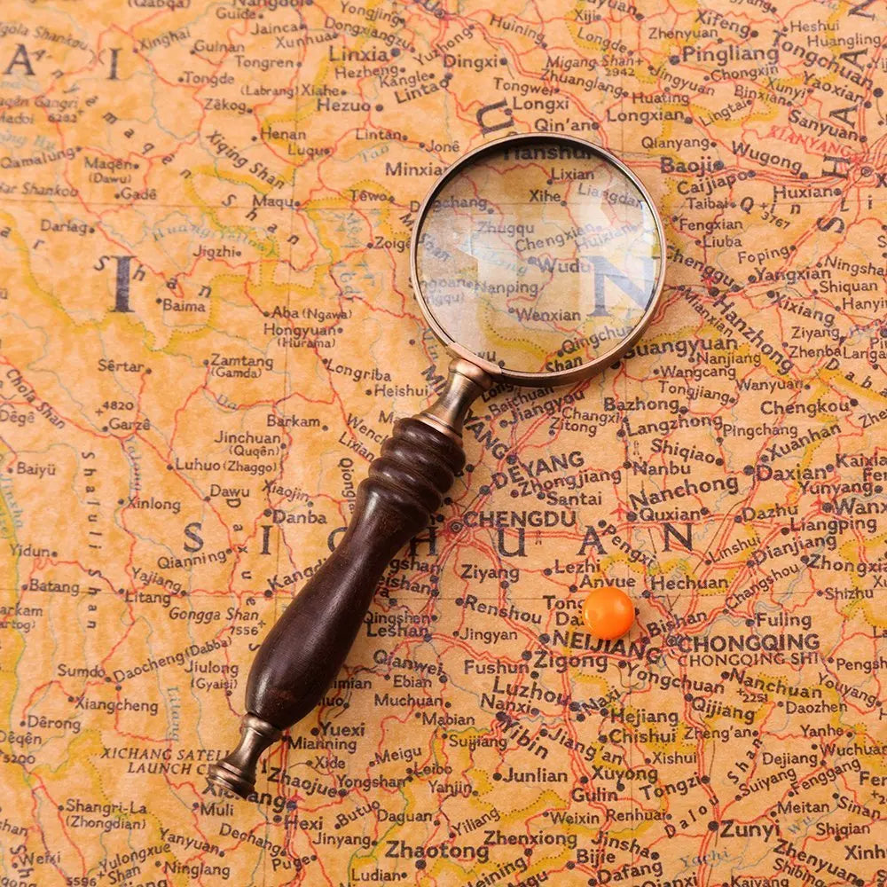 Loupe Vintage à Main, Magnification 10X