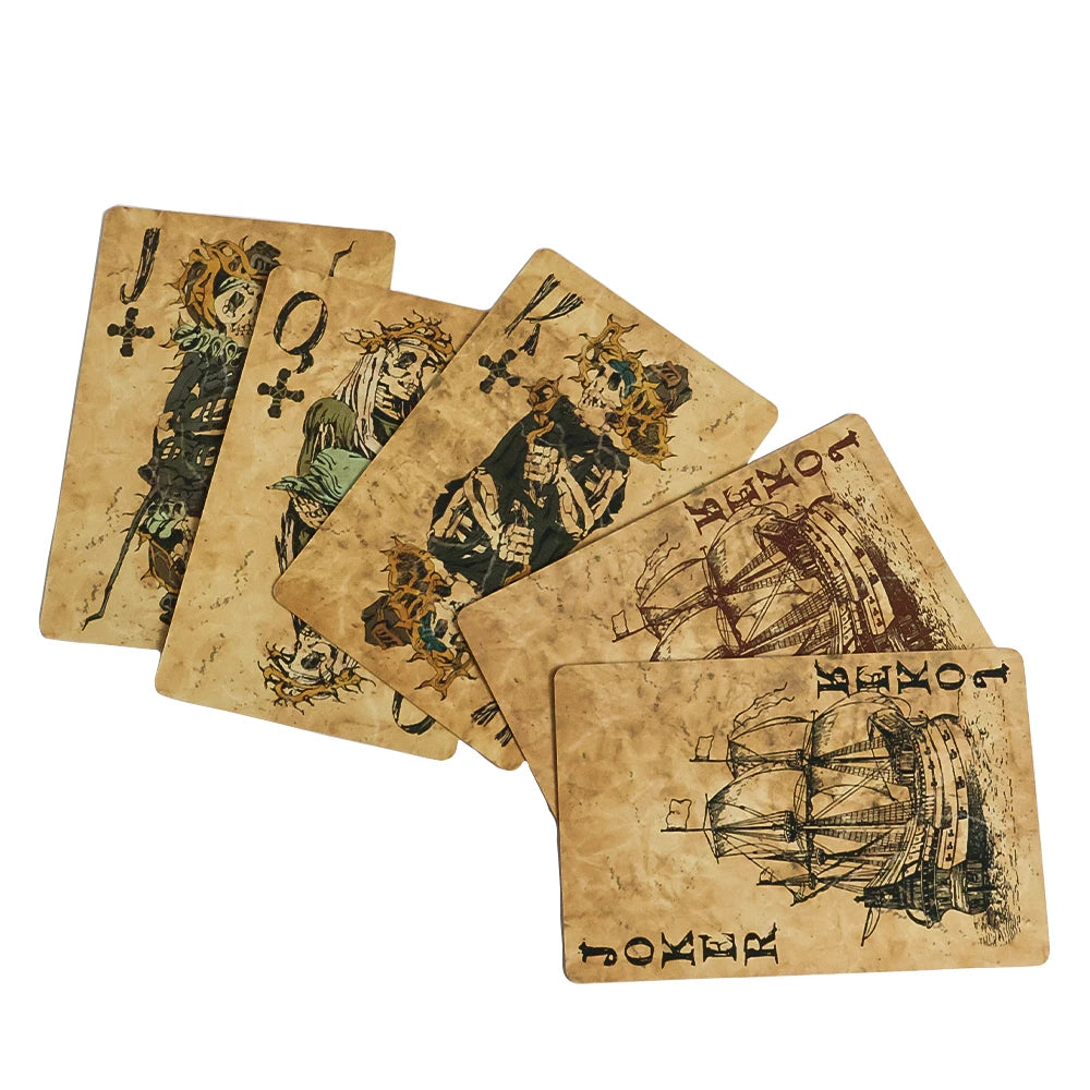 Cartes à Jouer Skull de Pirates Vintage Waterproof